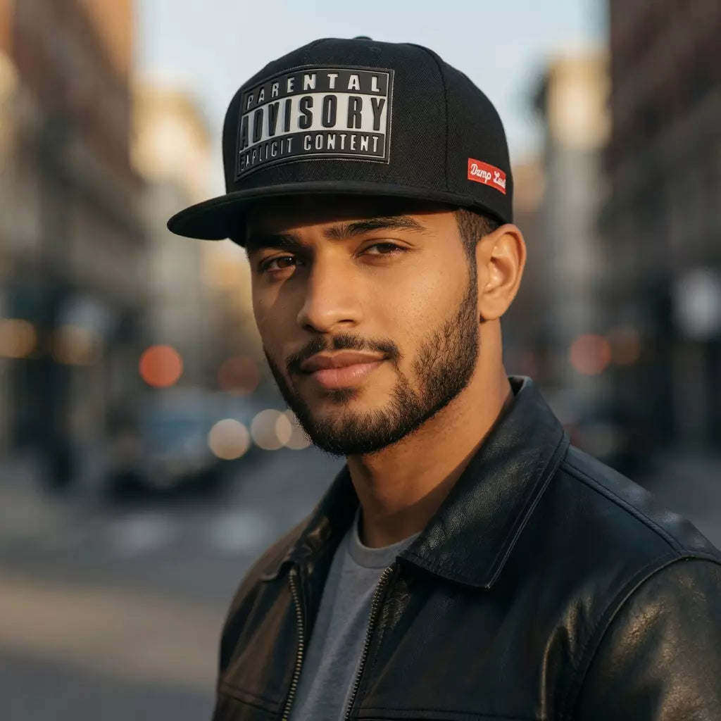 Parental Advisory Snapback Cap