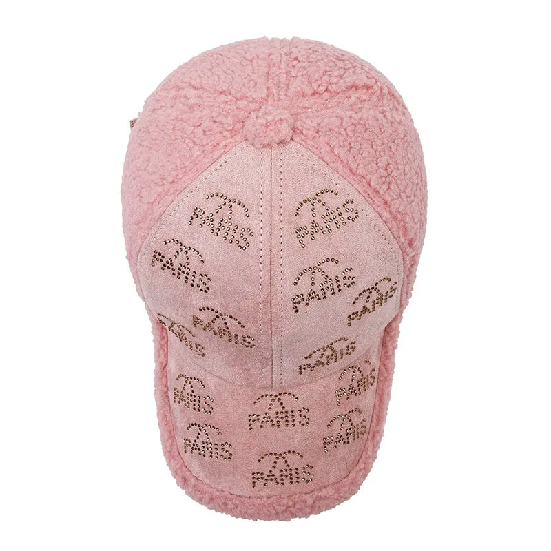 Paris Fur Baseball Cap