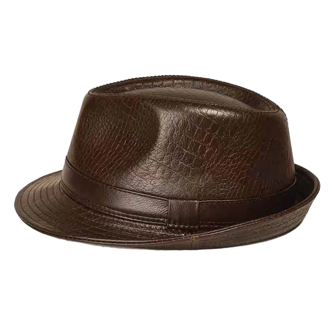 Parker Genuine Leather Trilby Hat