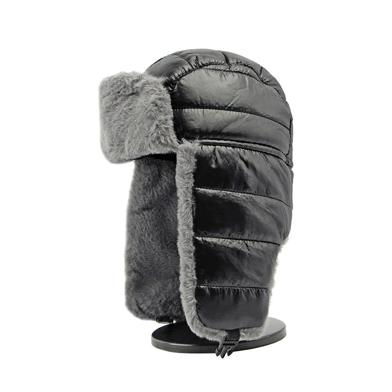 Pasternak Padded Fur Ushanka Waterproof Bomber Hat