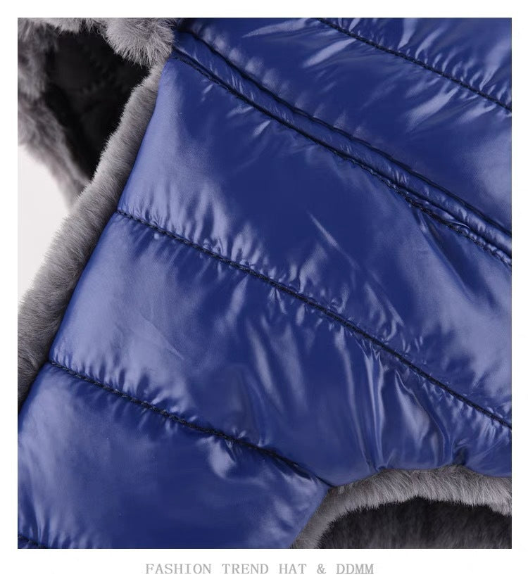 Pasternak Padded Fur Ushanka Waterproof Bomber Hat
