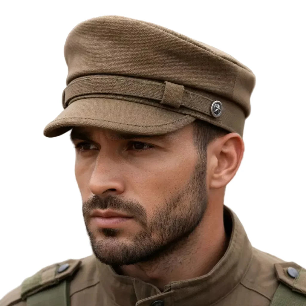 Patton Military Thick Cotton Sailor Cap