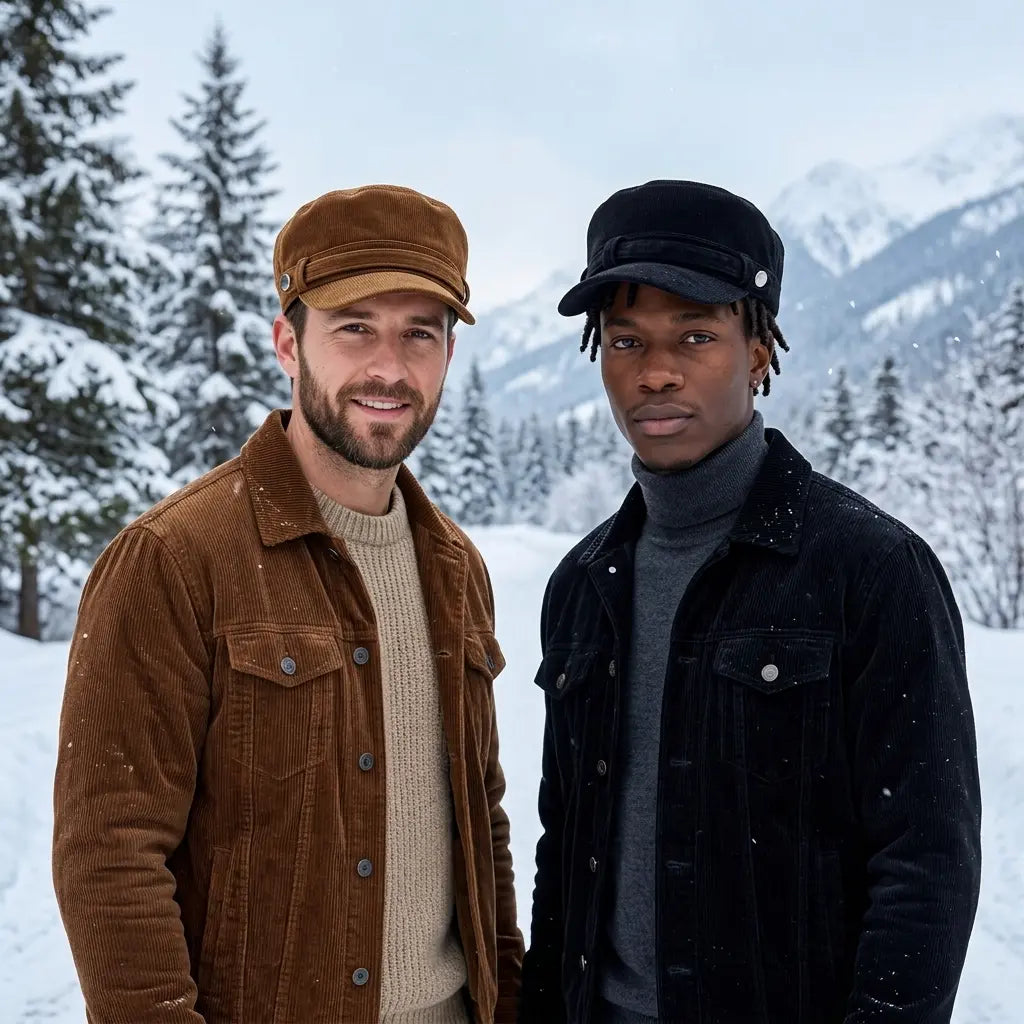 Patton Winter Corduroy Army Cap