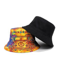 Peace & Love Hippie Reversible Bucket Hat
