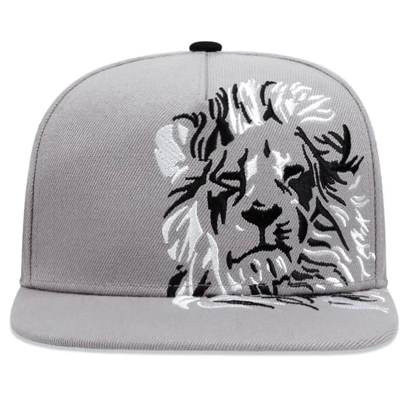 Peaceful Lion Snapback Cap