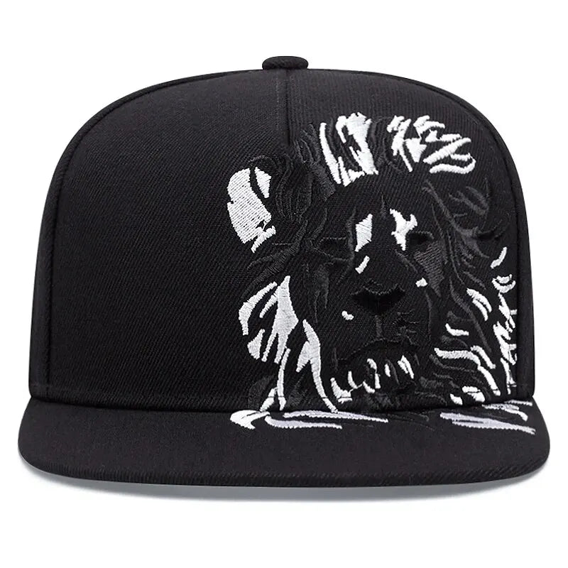 Peaceful Lion Snapback Cap