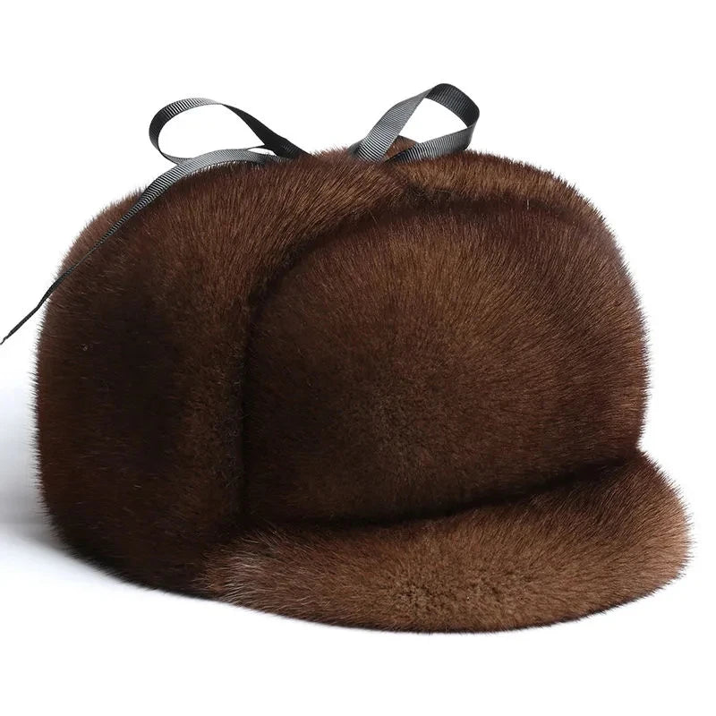 Philadelphia Winter Genuine Mink Fur Hat
