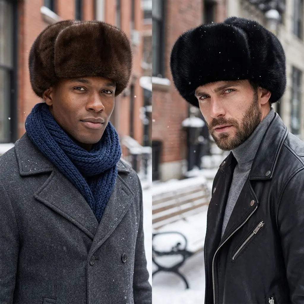 Philadelphia Winter Genuine Mink Fur Hat