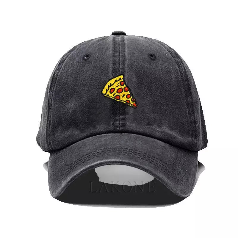 Pizza Washed Cotton Baseball Cap