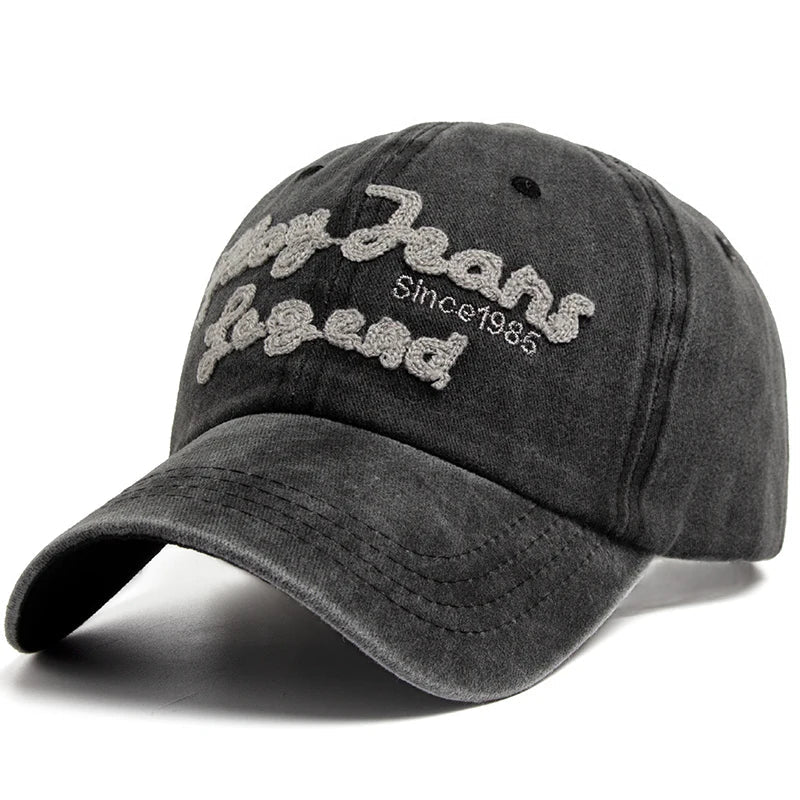 Play Jeans Legend Washed Cotton Baseball Cap