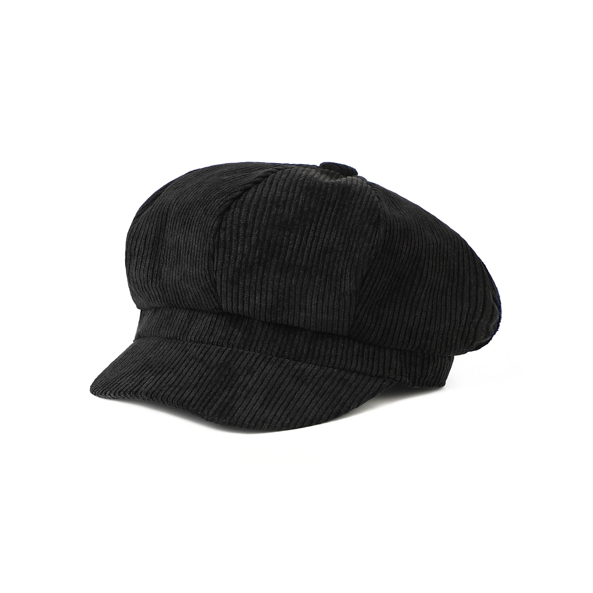 Plymouth Women Corduroy 8-Panels Newsboy Cap