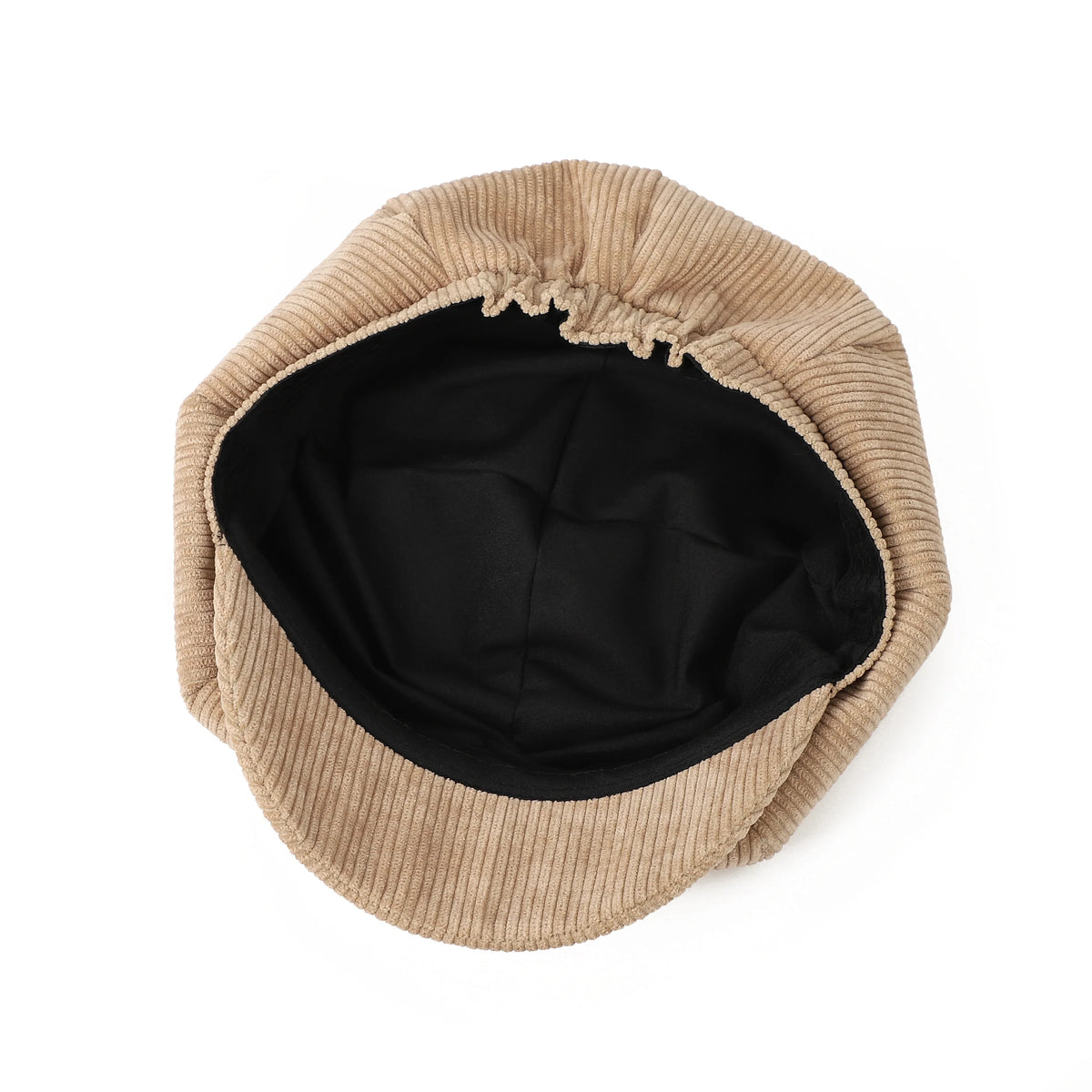 Plymouth Women Corduroy 8-Panels Newsboy Cap
