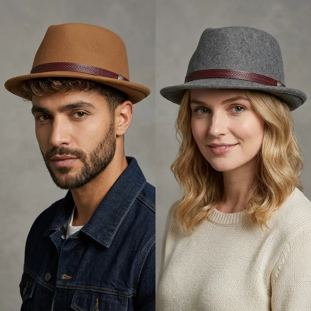 Plymouth Wool Trilby Hat