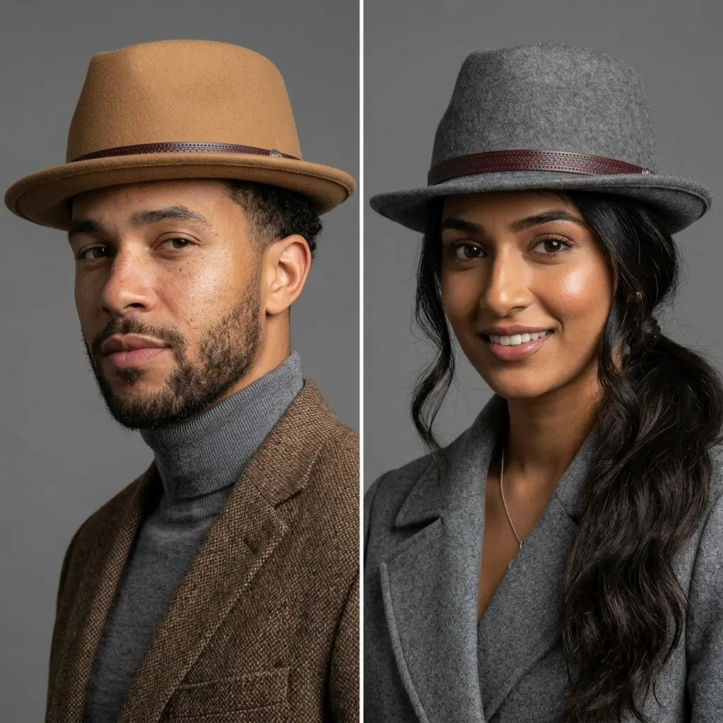 Plymouth Wool Trilby Hat
