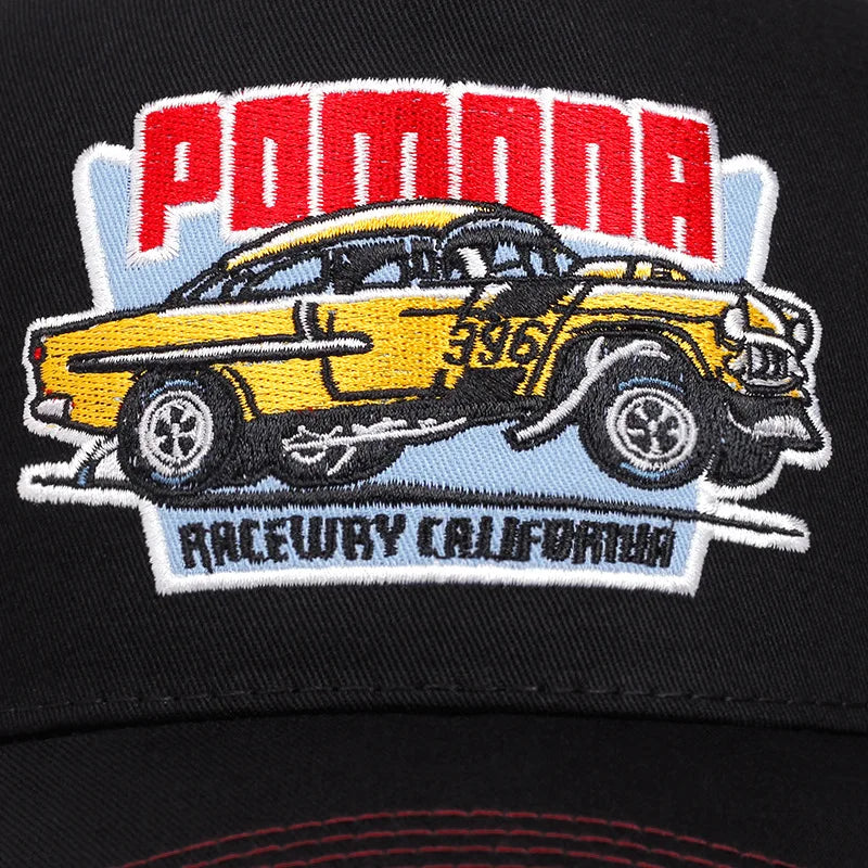 Pomona Raceway California Trucker Cap
