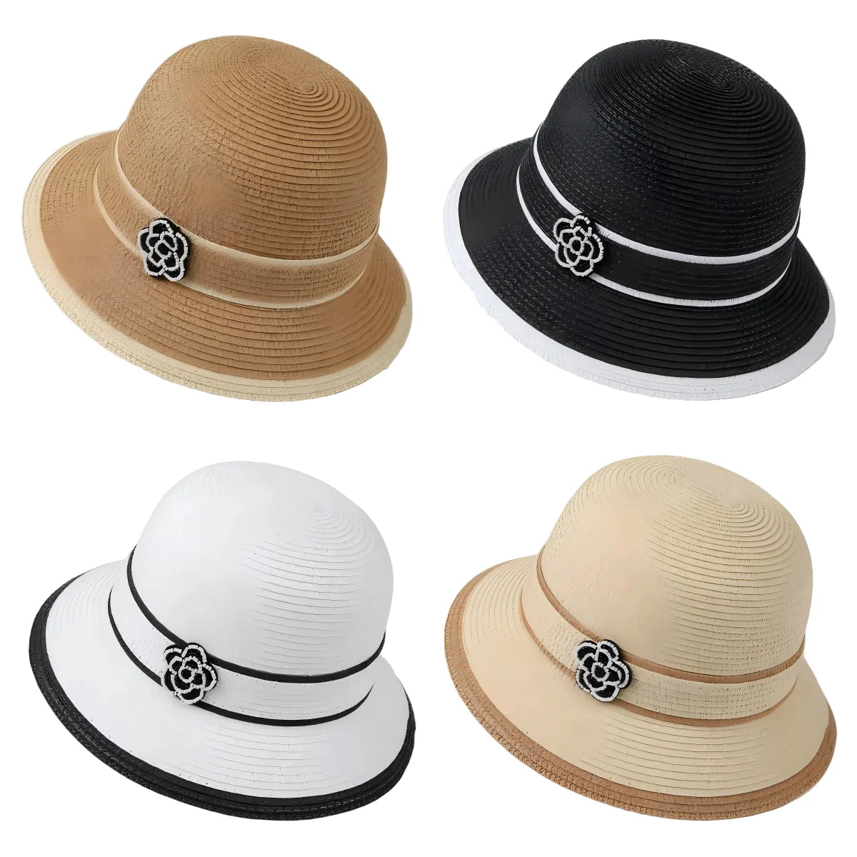 Porto Velho Summer Straw Bucket Hat