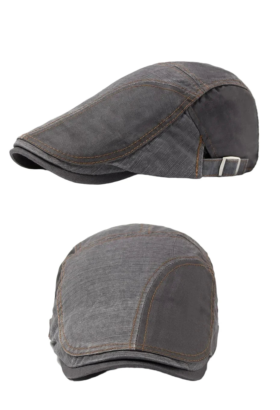 Portsmouth Retro Patchwork Cotton Flat Cap