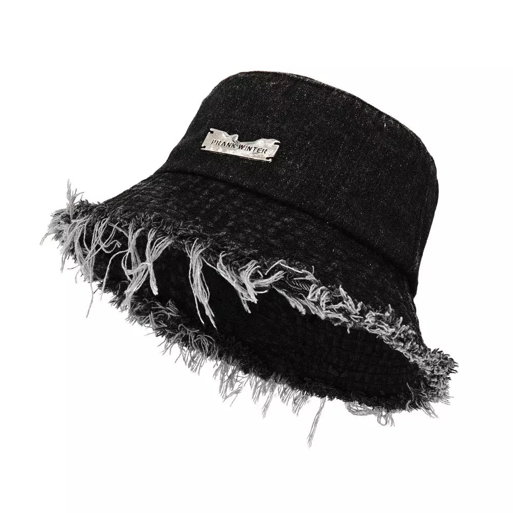 Prank Winter Denim Bucket Hat