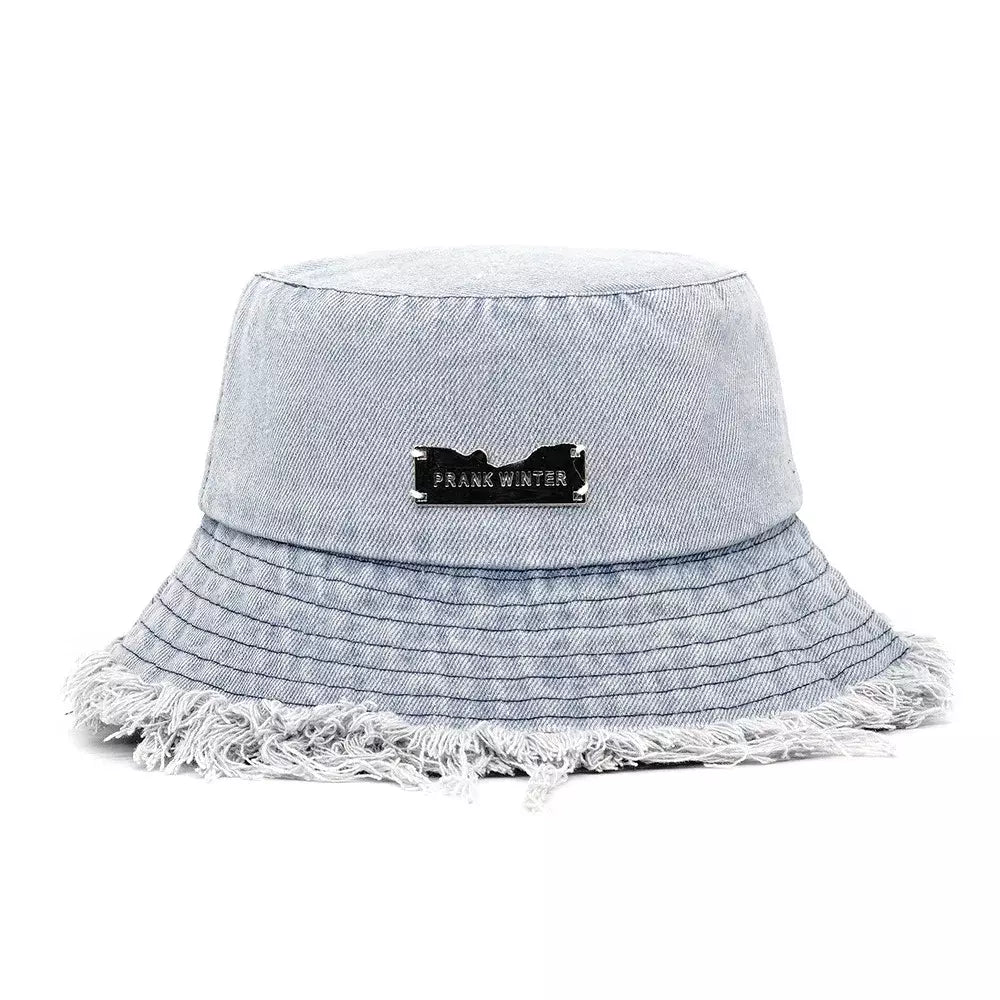 Prank Winter Denim Bucket Hat
