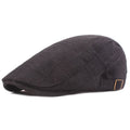 Preston Plaid Cotton Flat Cap