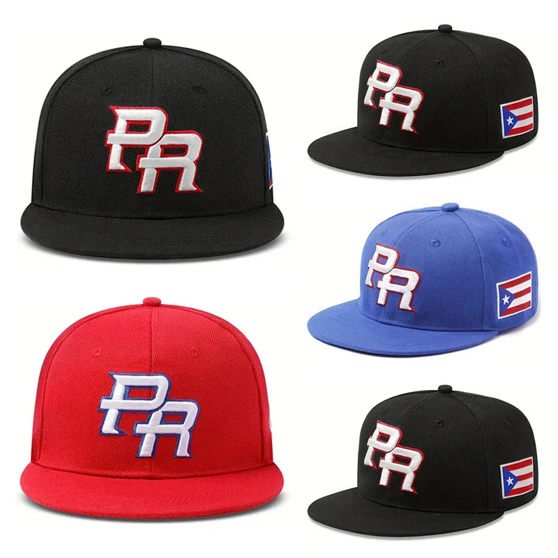 Puerto Rico Baseball Snapback Cap