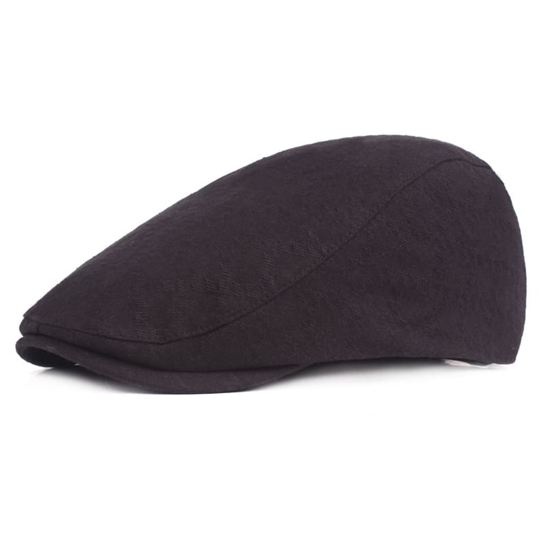 Q&B Cabbie Cotton Flat Cap