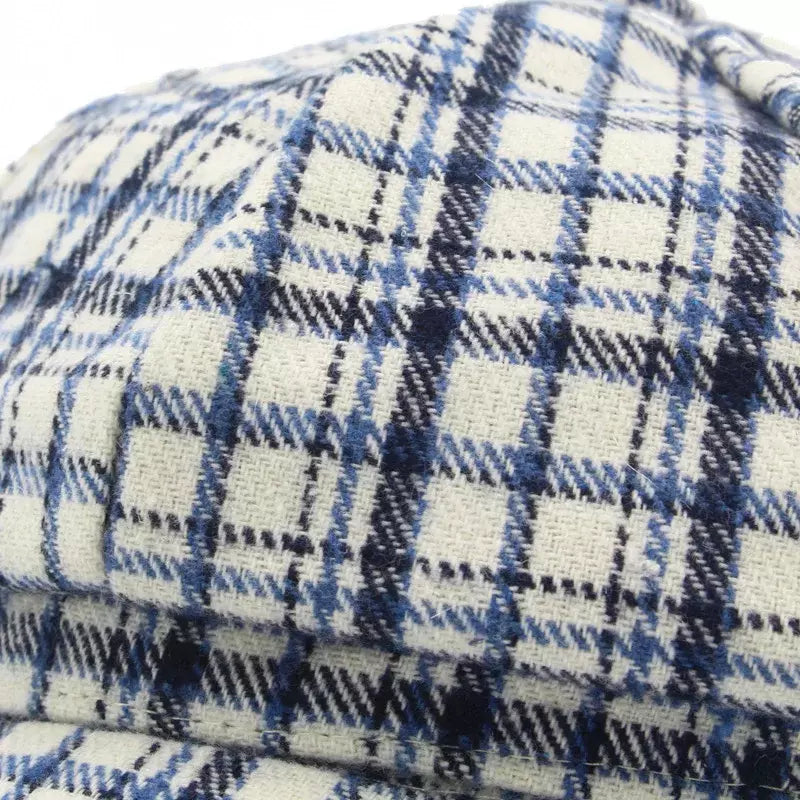 Quincey Tartan Wool Newsboy Cap