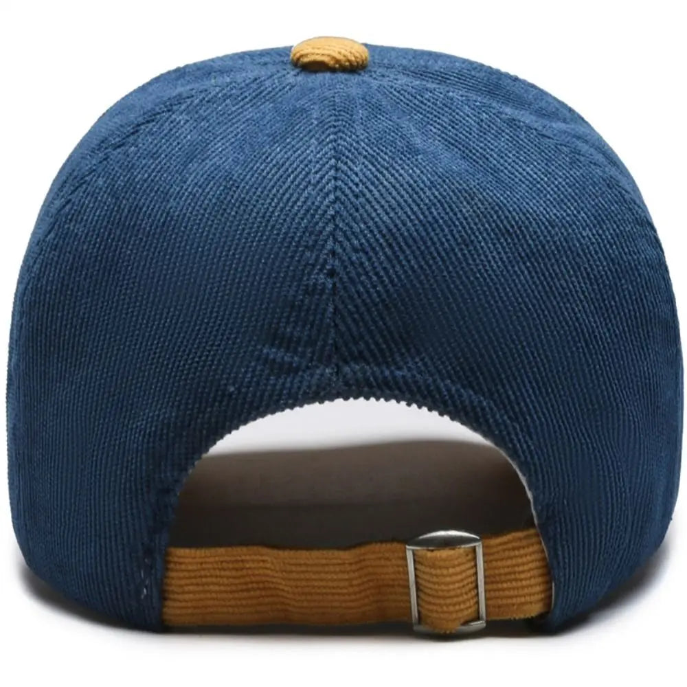 Racer Baby Dinosaur Corduroy Baseball Cap
