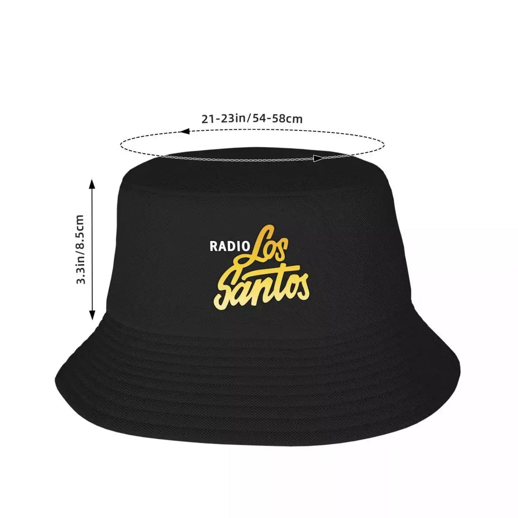 Radio Los Santos Black Bucket Hat