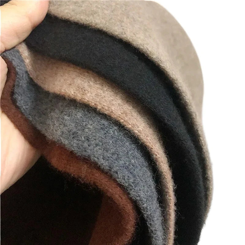 Reboux Women Retro Wool Cloche Hat