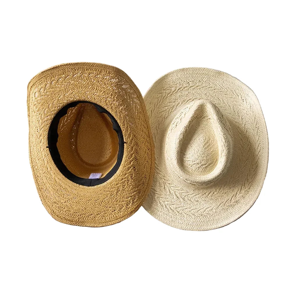 Recife Summer Handmade Straw Western Cowboy Hat