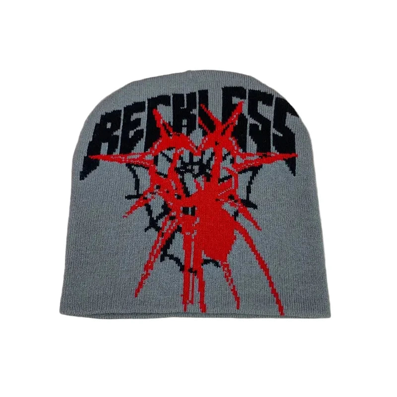 Reckless Spider Web Winter Beanie