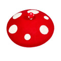 Red & White Mushroom Wool Beret