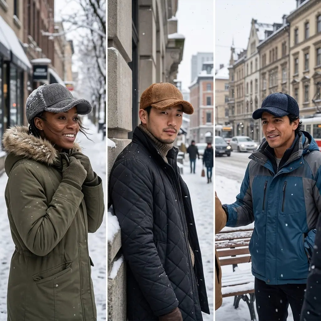 Reigate Winter Panels Fur Baseball Cap