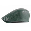 Reims Vintage Leather Flat Cap