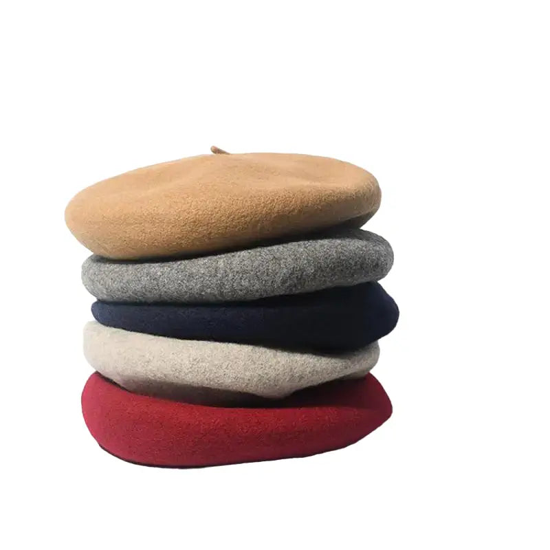 Renoir Knitted Wool Beret