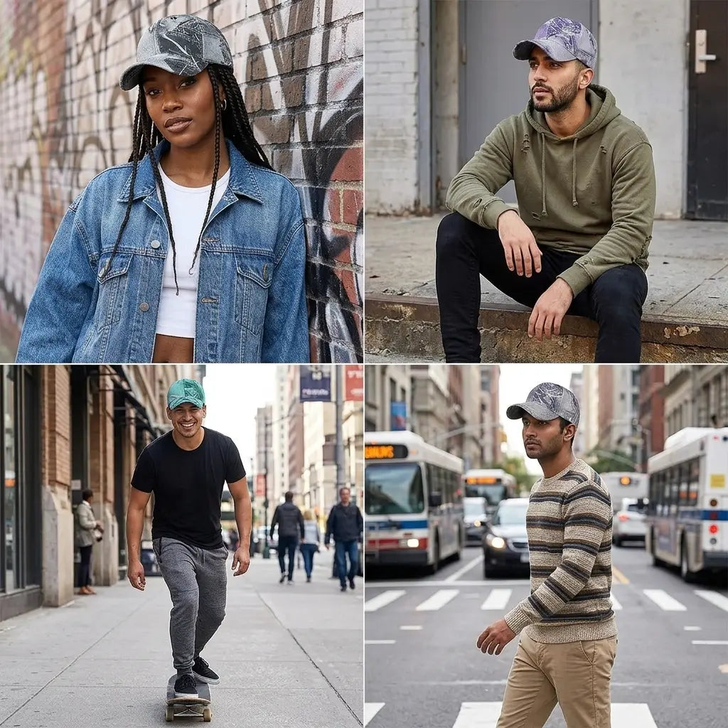 Retro Jeans Denim Baseball Cap