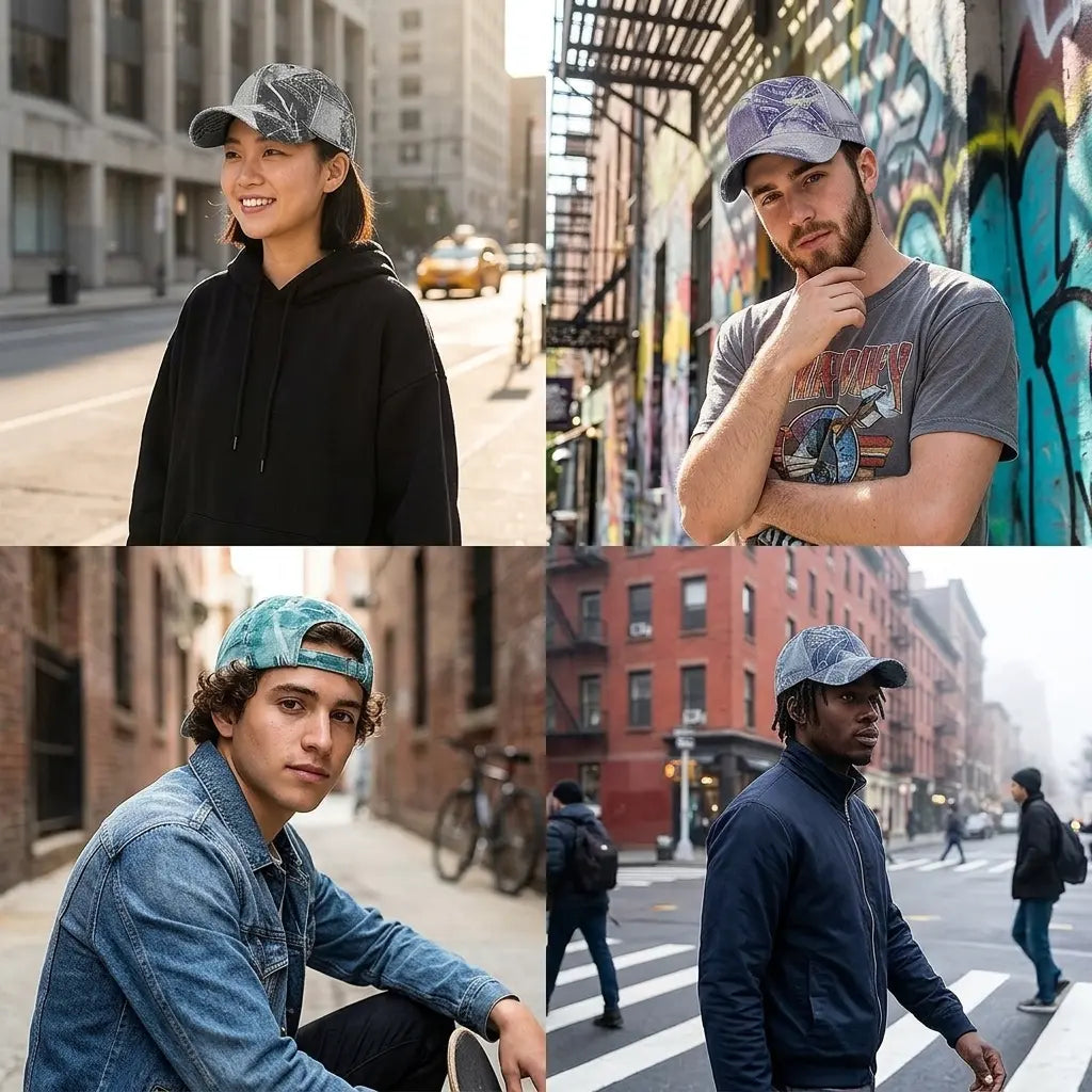 Retro Jeans Denim Baseball Cap