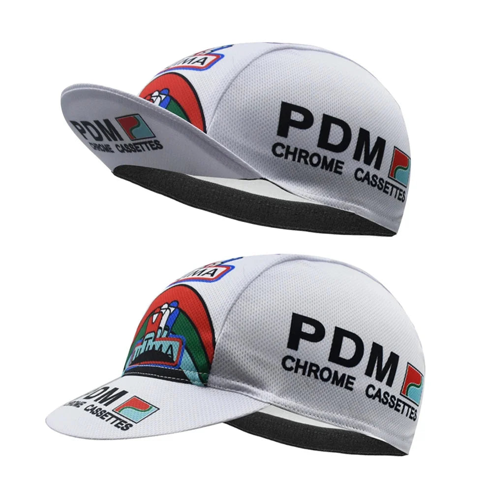 Retro PDM Chrome Cassettes Cycling Cap