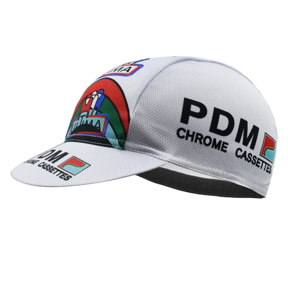 Retro PDM Chrome Cassettes Cycling Cap