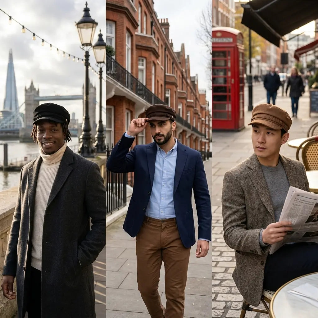 Goldstone Suede British Sailor Cap