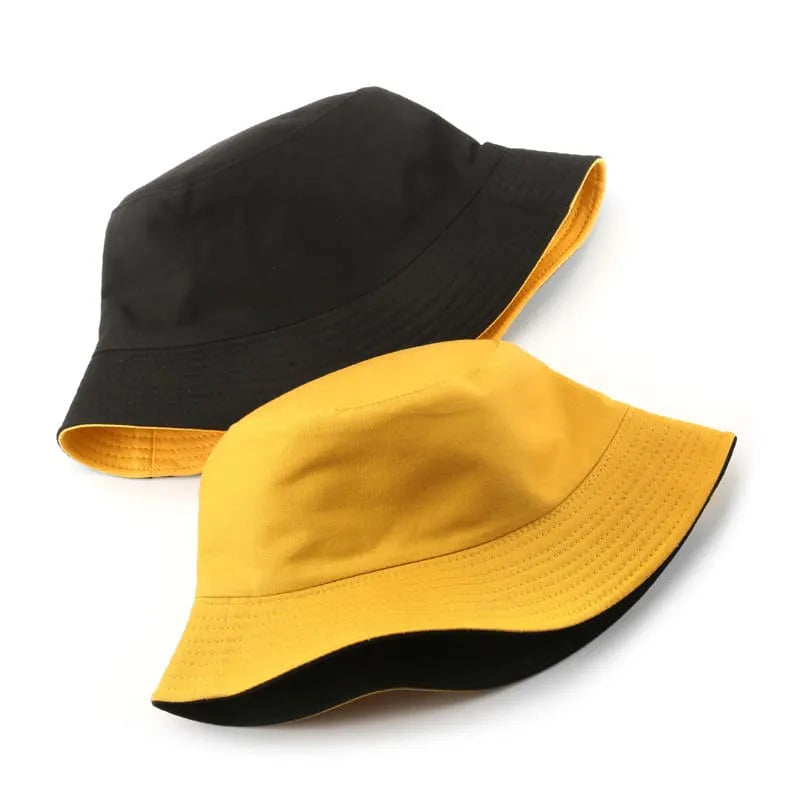 Reversible Plain Bucket Hat