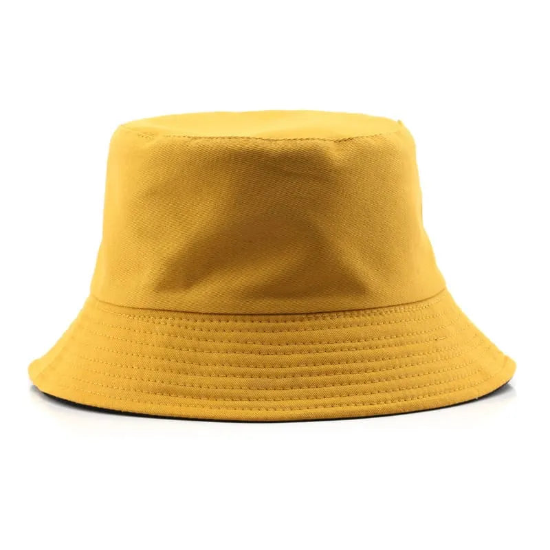 Reversible Plain Bucket Hat