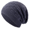 Rhode Island Winter Knitted Slouchy Beanie