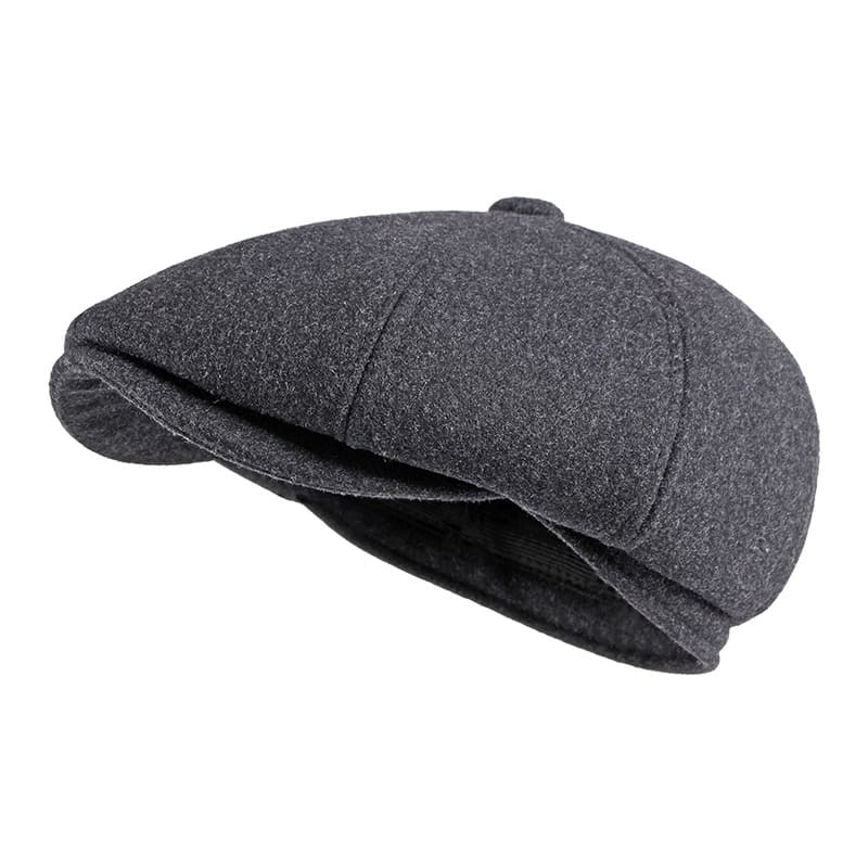 Richmond Earflaps Wool Newsboy Cap