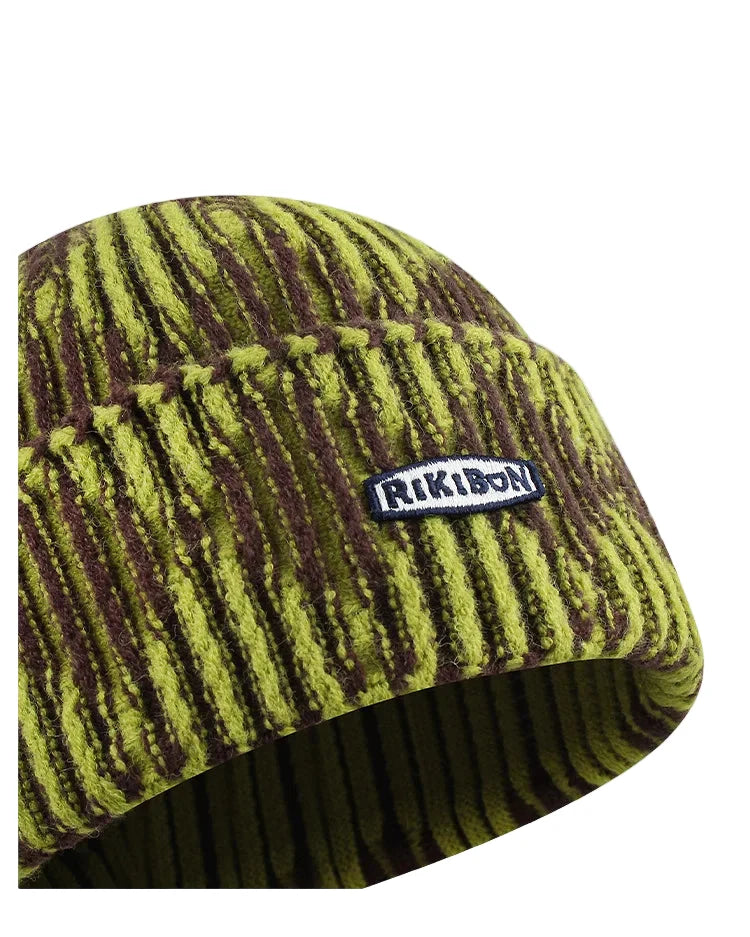 Rikibon Tie-Dye Wool Docker Beanie