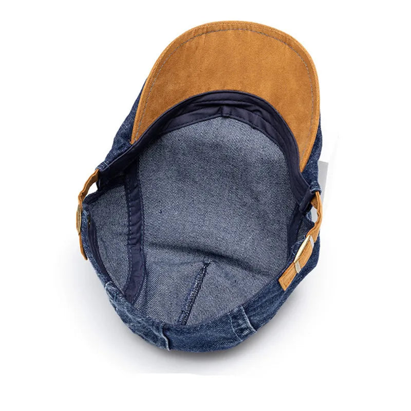 Rivers Denim Flat Cap