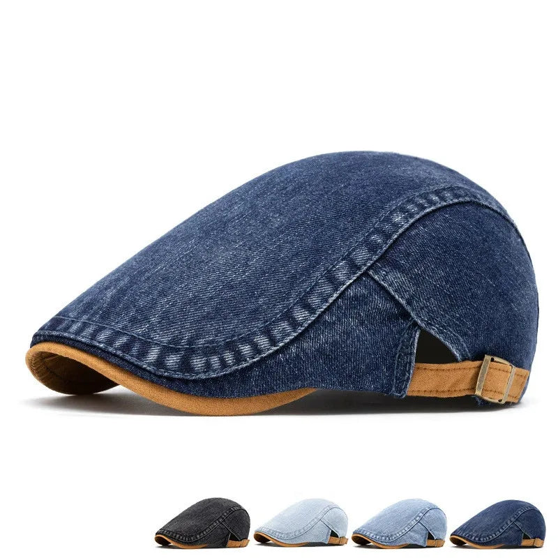 Rivers Denim Flat Cap