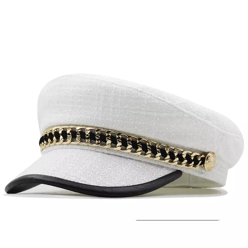 Rivette Golden Chain Sailor Cap