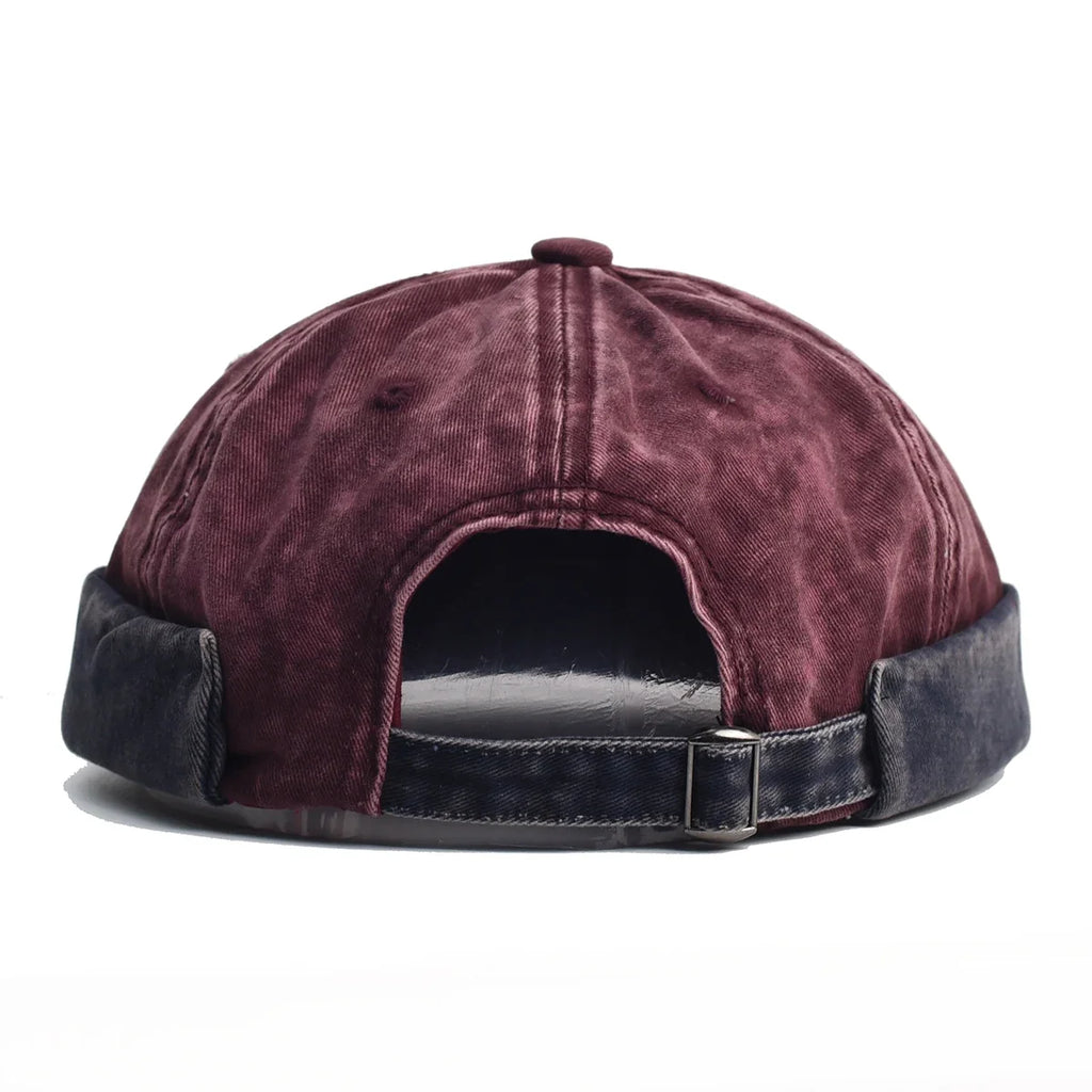 Robertson Washed Cotton Brimless Docker Cap